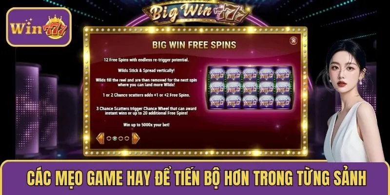 Các mẹo game hay để tiến bộ hơn trong từng sảnh